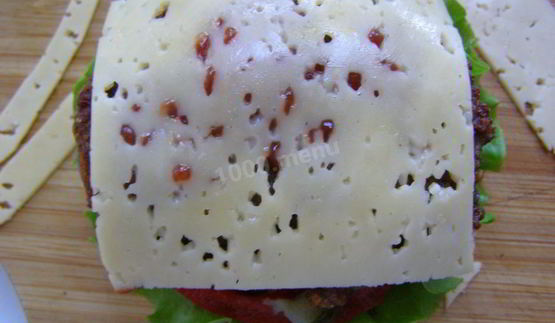 гамбургер из макдональдс