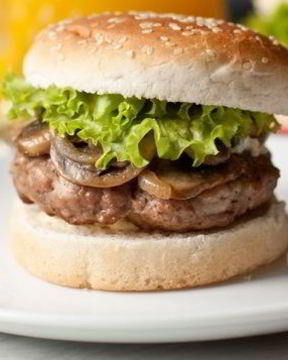 Гамбургер с сыром