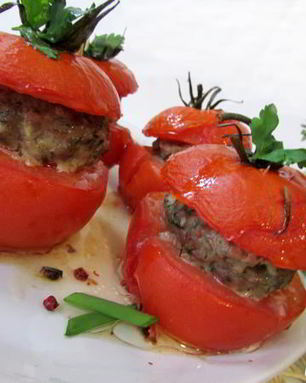 Гамбургер в помидорке