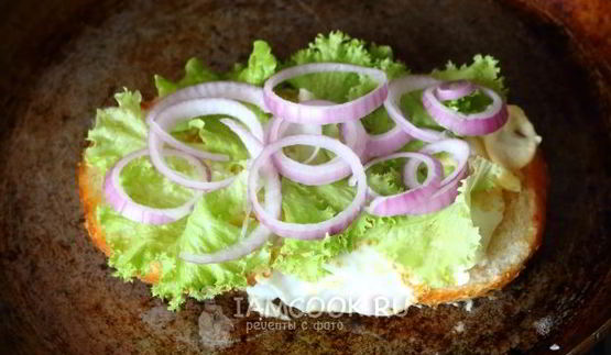 омлет-бургер