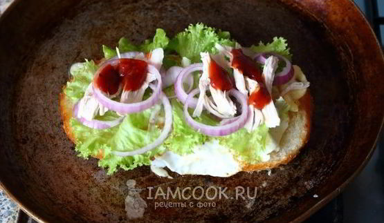 омлет-бургер