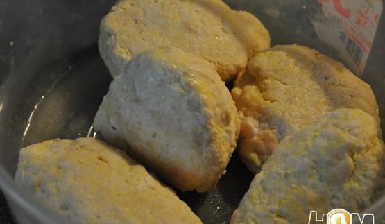 полезный бургер