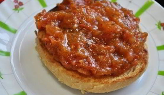 средиземноморский бургер