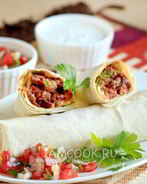 Буррито с говядиной