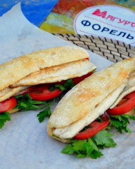 Рецепт бутерброда с рыбой