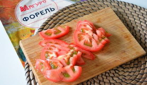 бутерброд с рыбой