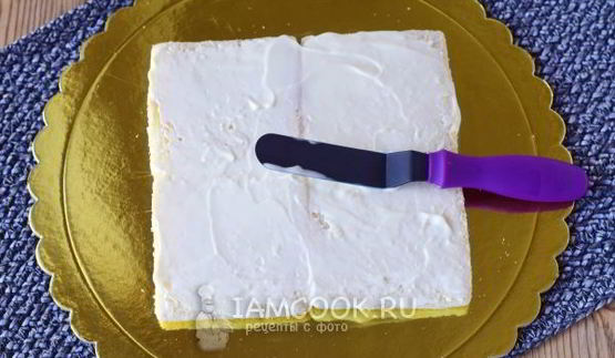 бутербродный торт праздничный