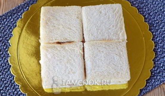 бутербродный торт праздничный