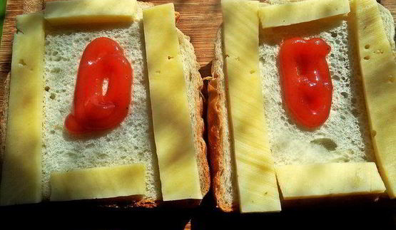 бутерброды с фаршем