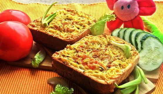 бутерброды с фаршем