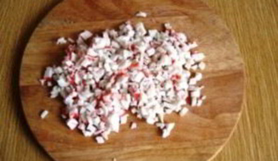 бутерброды с крабовыми палочками