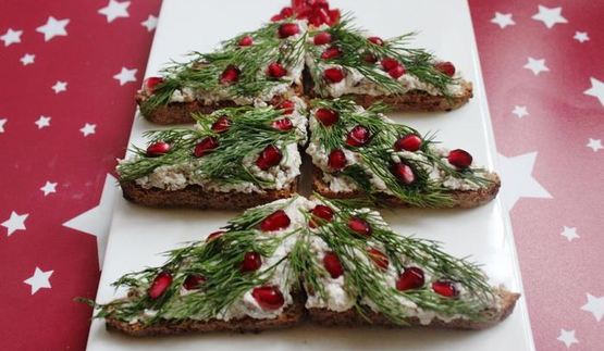 бутерброды с печенью трески