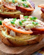 Горячие бутерброды с кальмарами