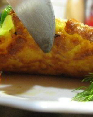 Горячий бутерброд для завтрака