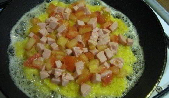 горячий бутерброд для завтрака