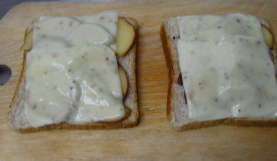 горячий бутерброд яблочное утро