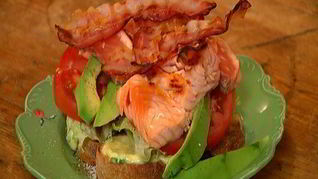 Бутерброды с семгой