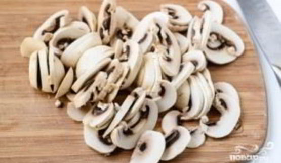 запеченные бутерброды с грибами