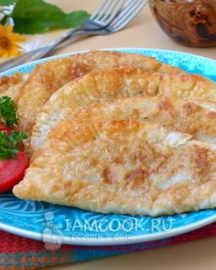 Чебуреки с картошкой