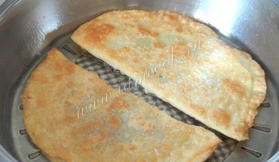 чебуреки с картошкой