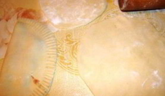 чебуреки с куриным фаршем