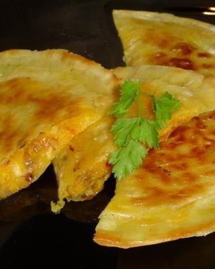 Чебуреки с тыквой из лаваша