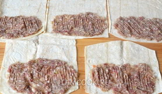 ленивые чебуреки из лаваша