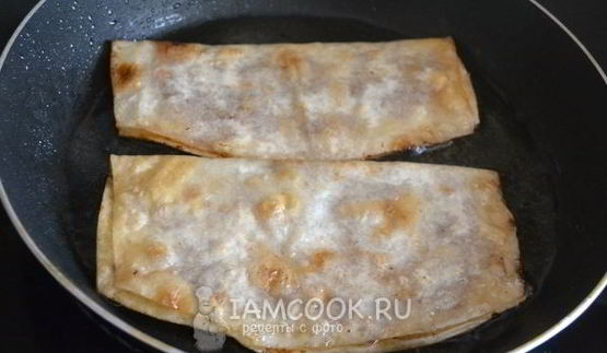 ленивые чебуреки из лаваша
