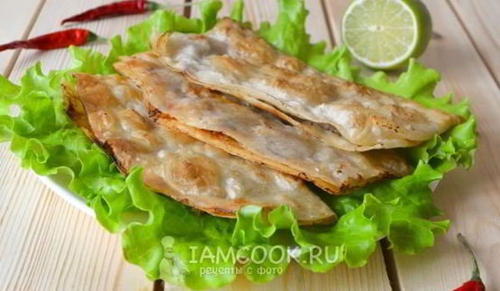 ленивые чебуреки из лаваша