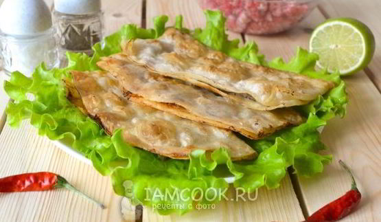 ленивые чебуреки из лаваша