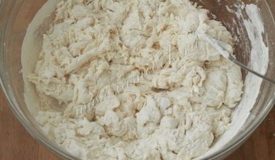 тесто для чебуреков на воде и маргарине