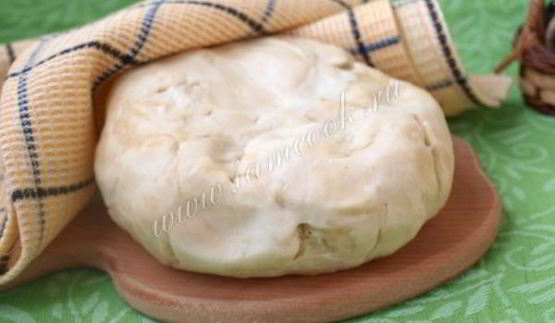 тесто для чебуреков на воде и маргарине