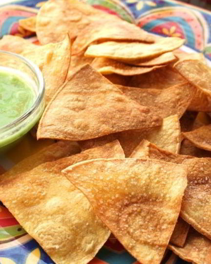 Рецепт чипсов начос в духовке