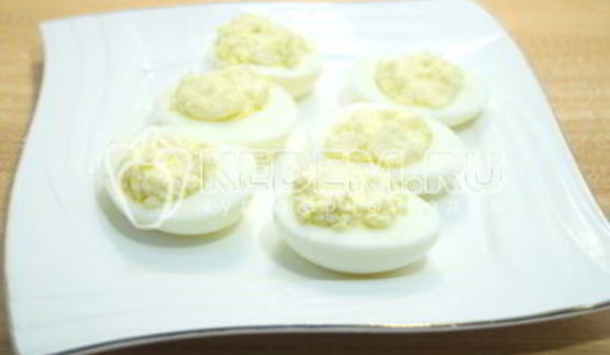 фаршированные яйца зимняя закуска