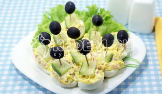 фаршированные яйца