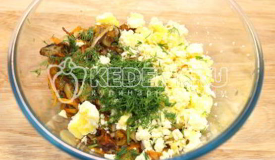 яйца фаршированные грибами