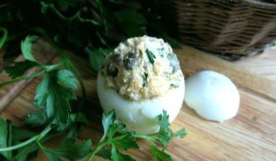 яйцо пашот, кокот и фаршированное