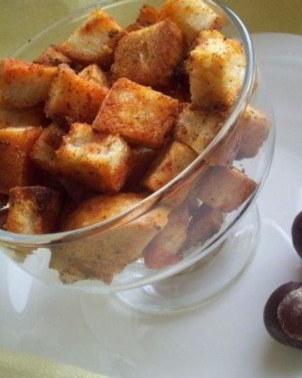 Рецепт гренков для супа