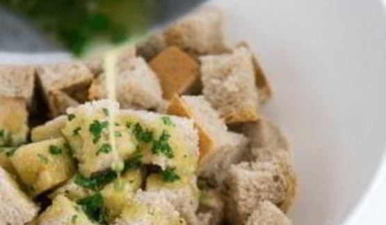 гренки из белого хлеба в духовке