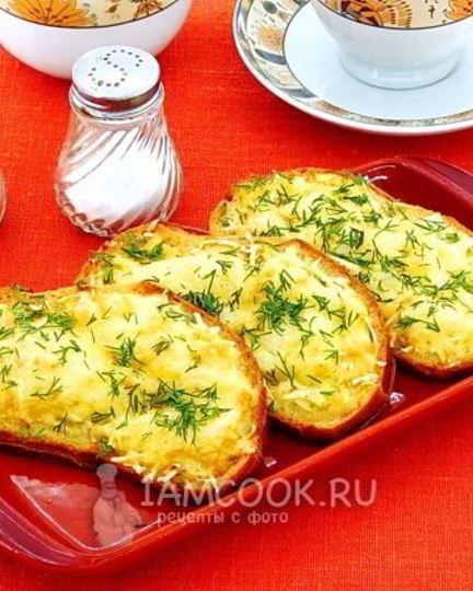 Рецепт гренков холостяк