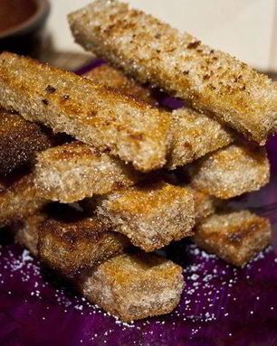 Гренки ржаные с чесноком