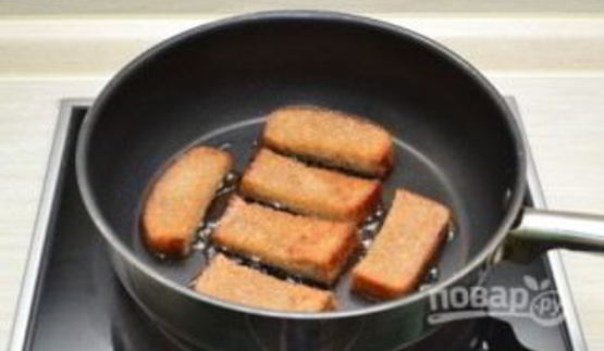 гренки с чесноком и сыром