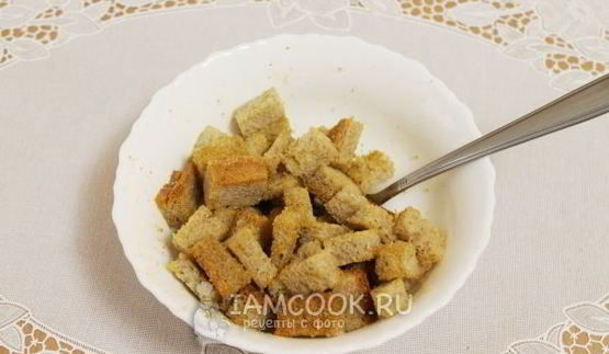 гренки с чесноком в духовке