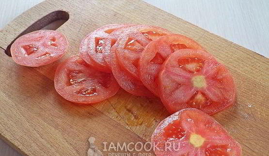 гренки с помидорами и сыром