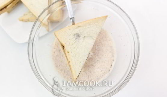 гренки с шоколадно-ореховой пастой