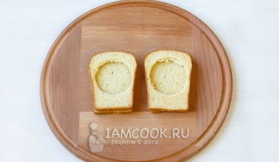 гренки с сыром и яйцом в духовке