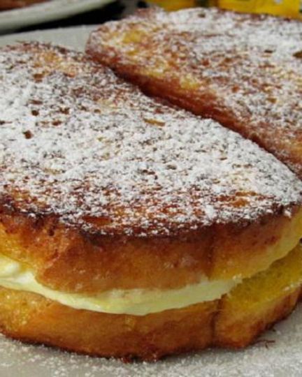 Рецепт гренков с творогом