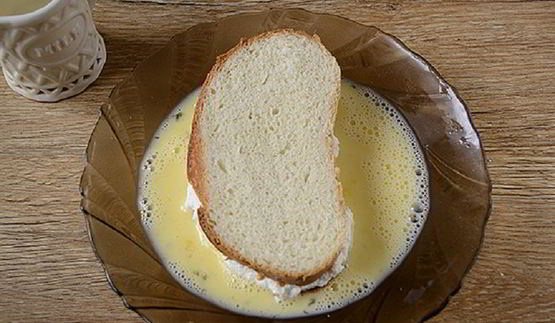 гренки с творогом