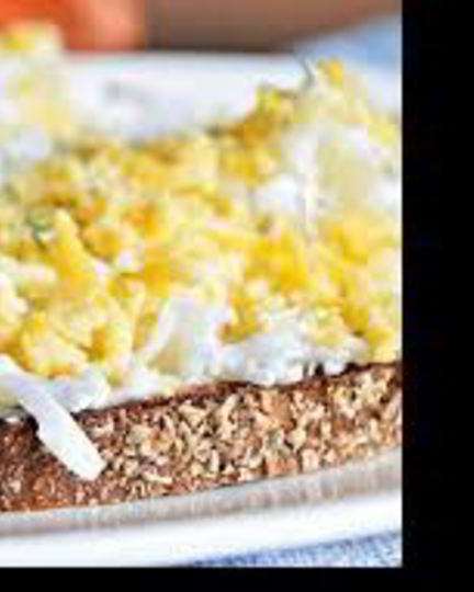 Рецепт гренков с яйцом и чесноком