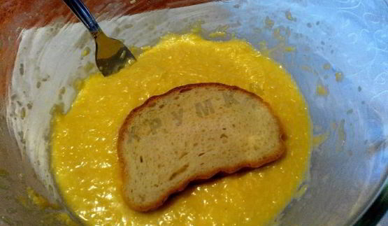 гренки сырные на завтрак